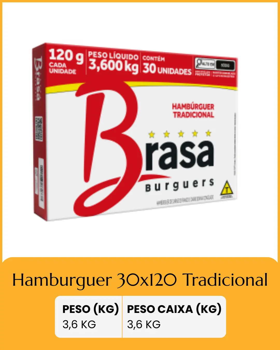 Hamburguer 30-120 trad