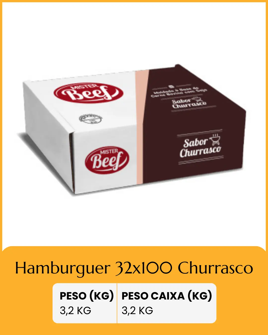 hamburguer 32-100 churrasco
